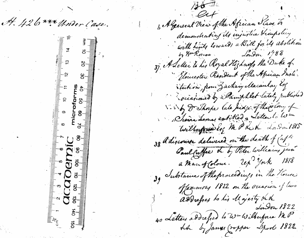 Scanned image of page