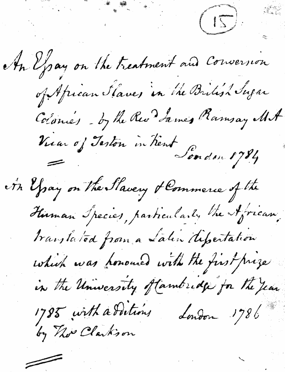 Scanned image of page