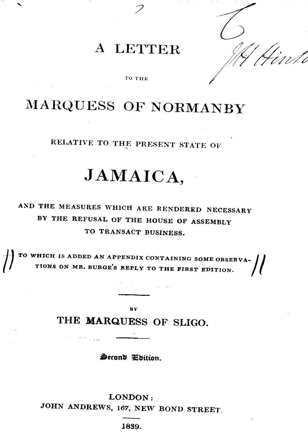 Scanned image of page