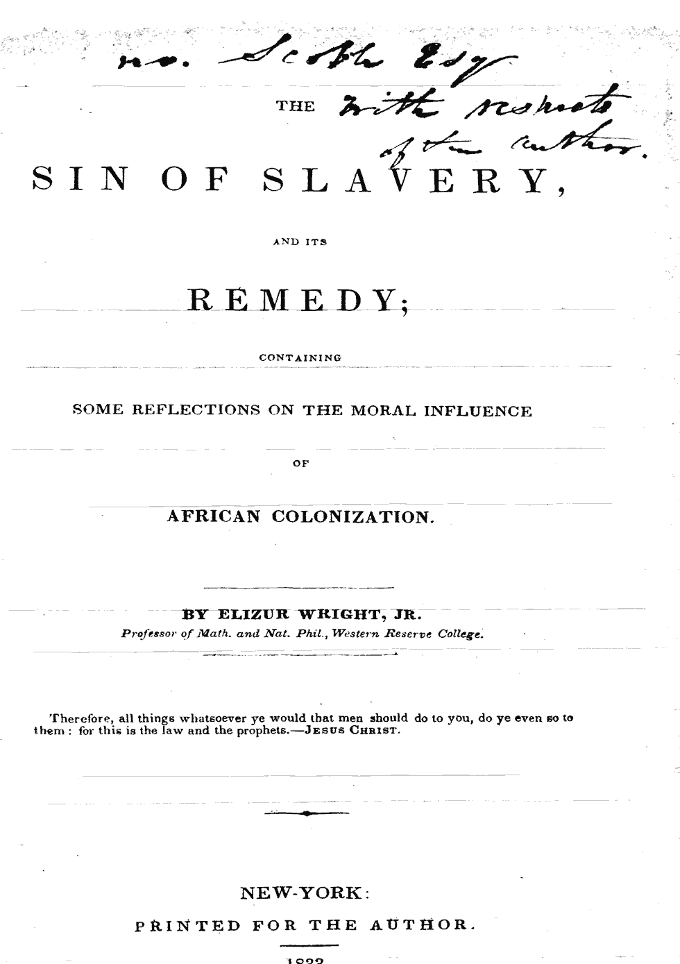 Scanned image of page