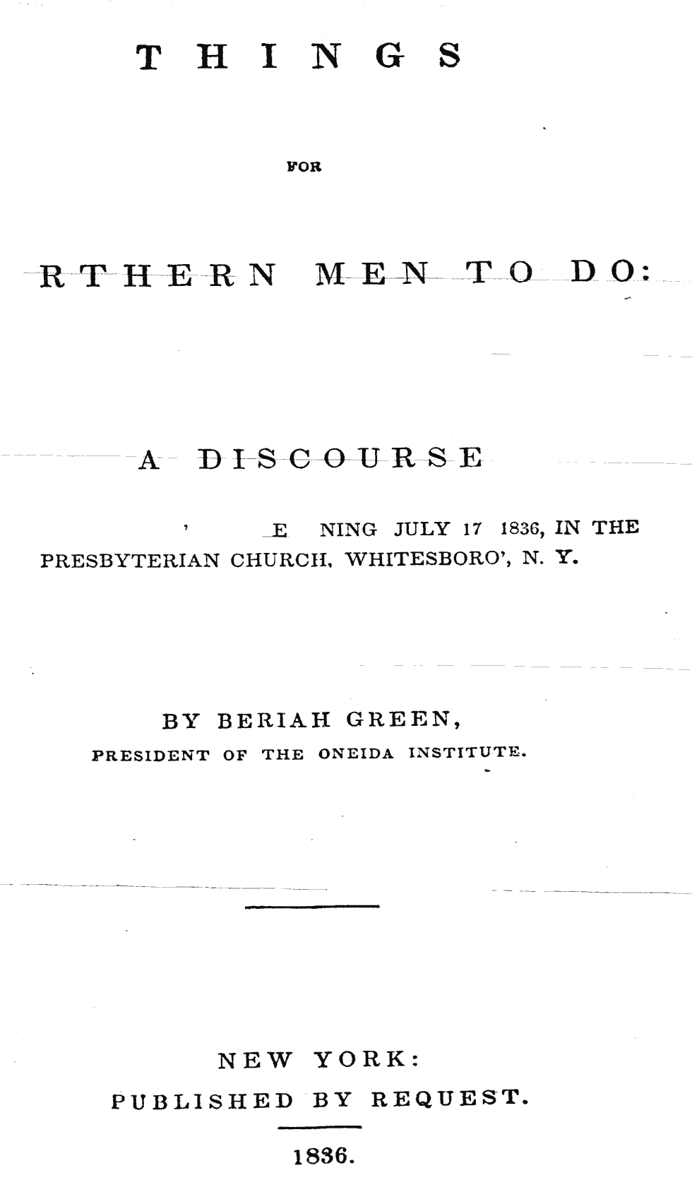 Scanned image of page
