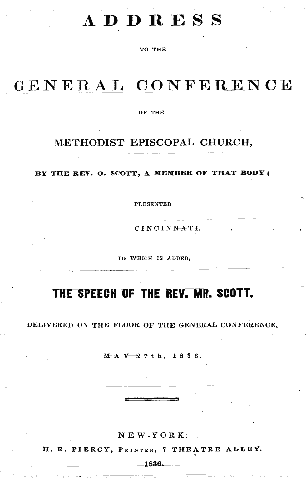 Scanned image of page