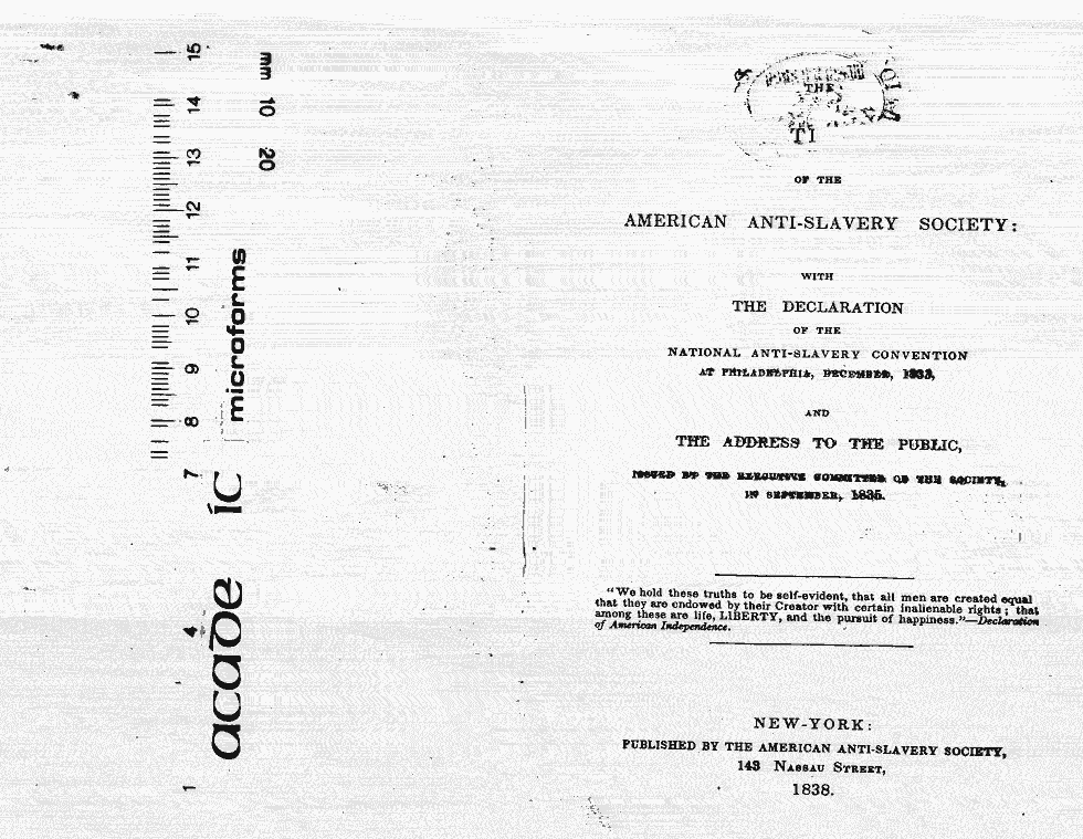 Scanned image of page