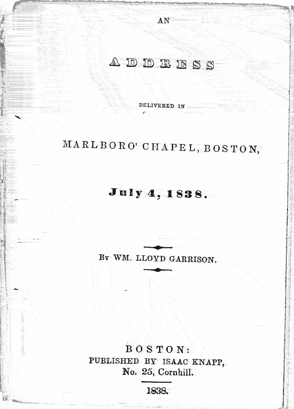 Scanned image of page