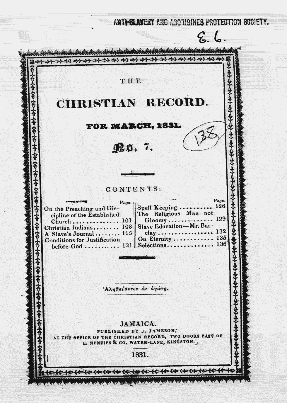Scanned image of page