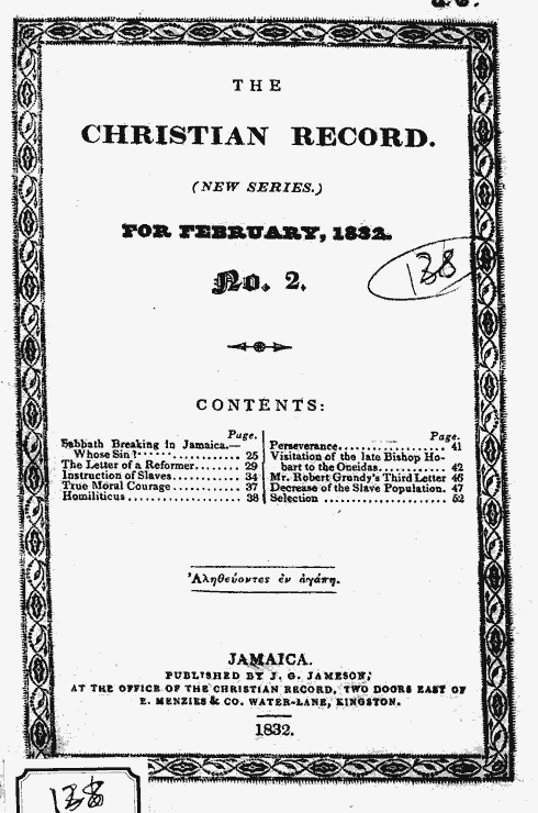 Scanned image of page