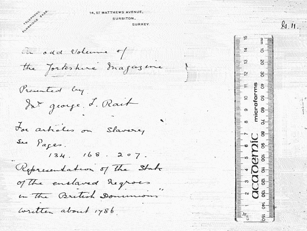 Scanned image of page
