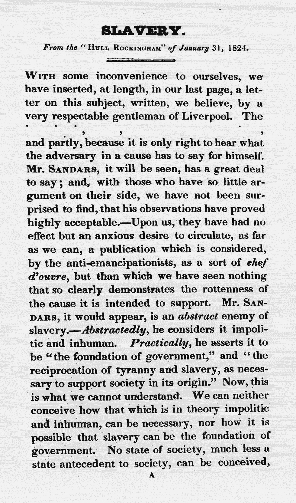 Scanned image of page