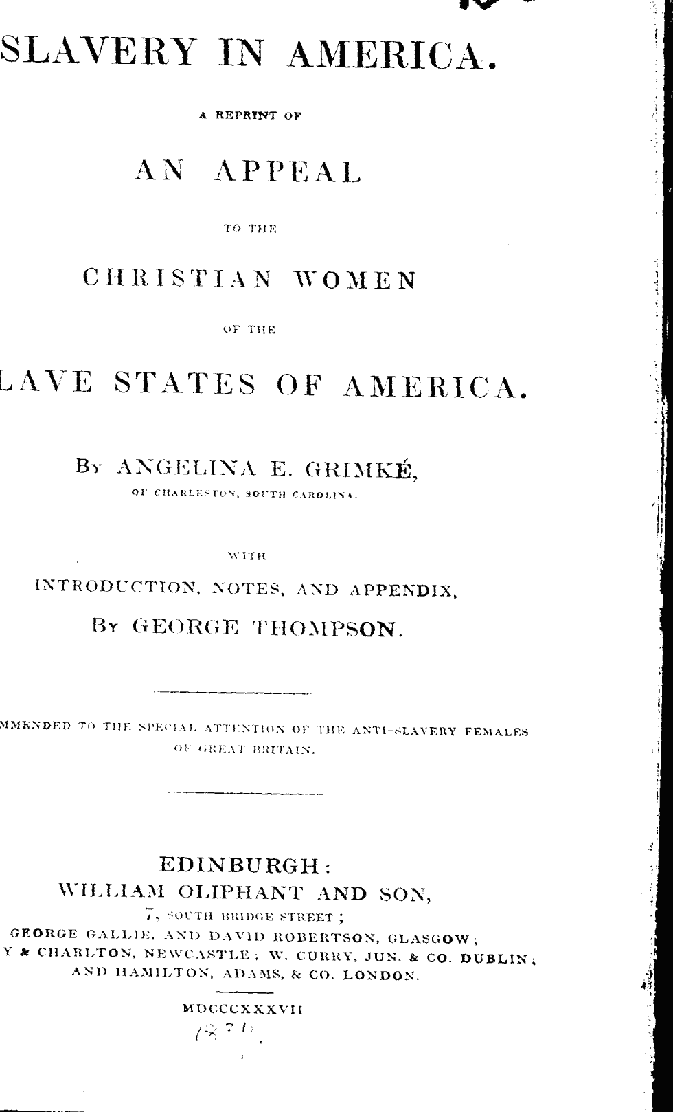 Scanned image of page
