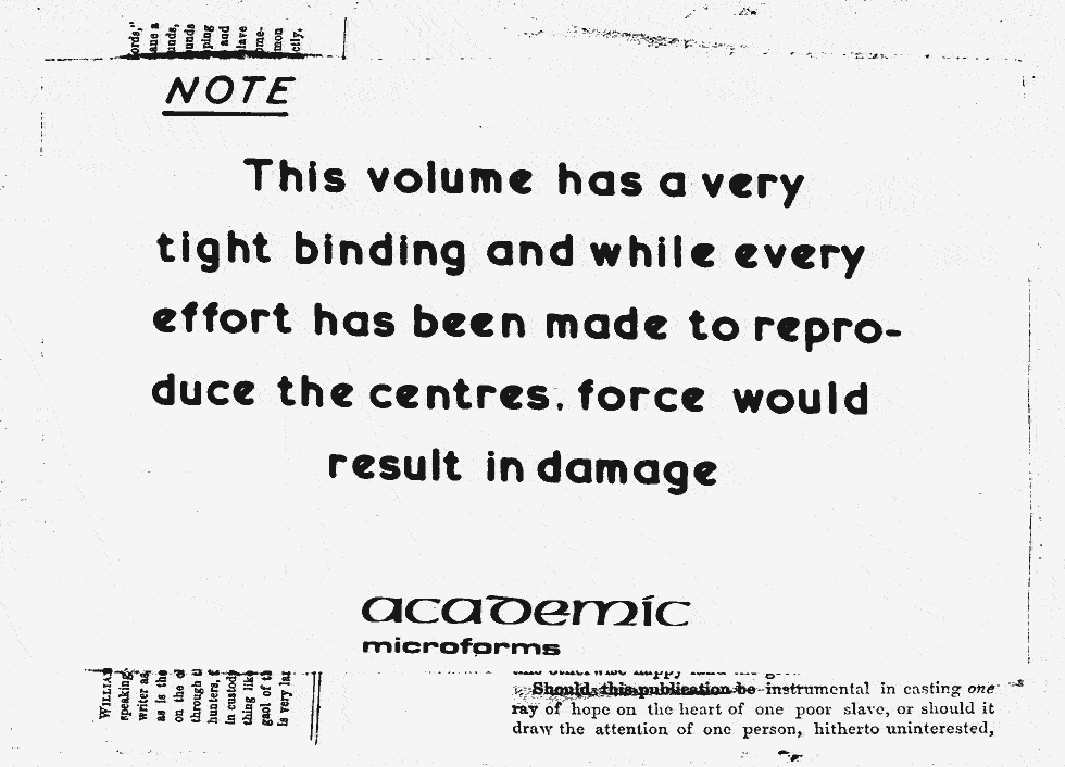 Scanned image of page
