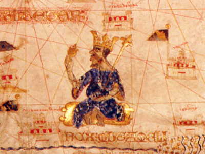 Mansa Musa of Mali, ruler of one of the richest kingdoms in the 14th century